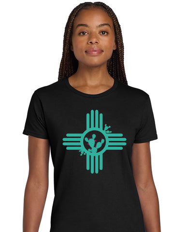Women's T-Shirt - Prickly Pear Zia
